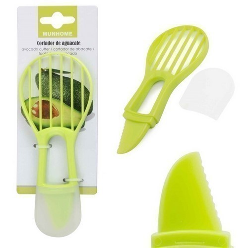 CORTADOR AGUACATE MUNHOME 2EN1 15.5X6CMS